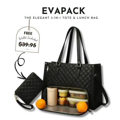 EvaPack Tote with Lunch Box
